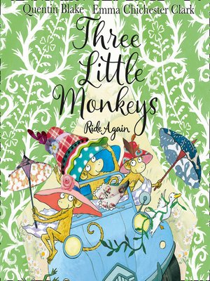 cover image of Three Little Monkeys Ride Again